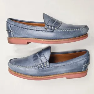 Allen Edmonds - Sedona (navy Leather) Men's Slip-on Dress Shoes