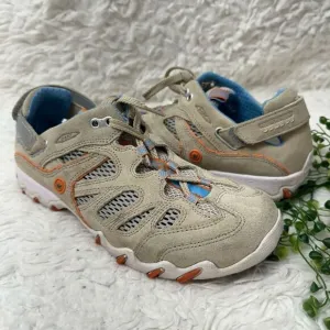allrounder by mephisto Niwa Sports Trainer Shoes Beige Suede Womens size 8