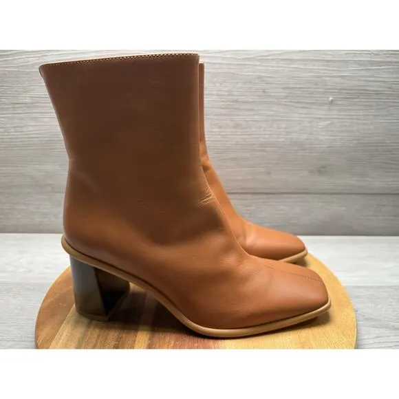 ALOHAS West Boot - Vintage Tan Leather Womens 9. EU40