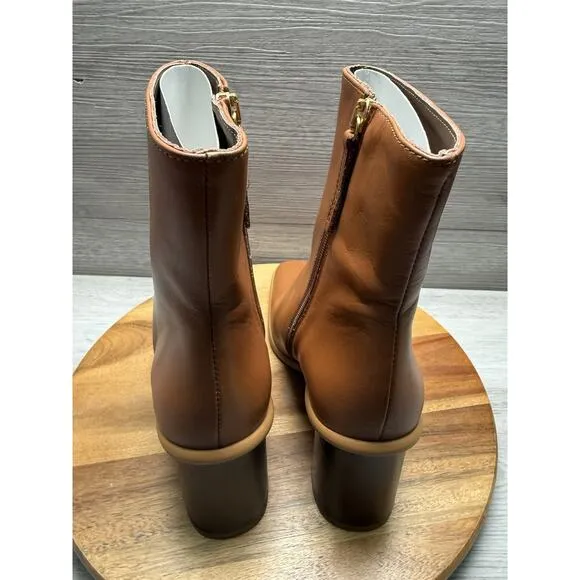 ALOHAS West Boot - Vintage Tan Leather Womens 9. EU40