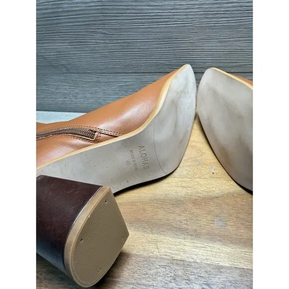 ALOHAS West Boot - Vintage Tan Leather Womens 9. EU40