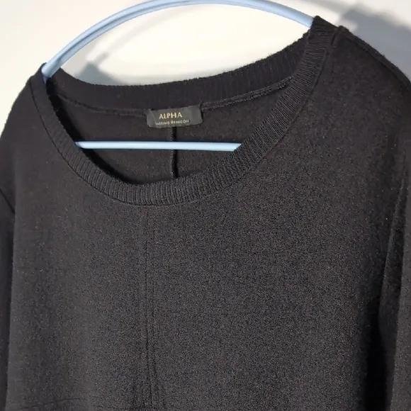 Alpha Massimo Rebecchi | 100% Wool Mini Sweater Dress