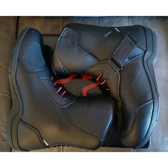 Alpinestars 2441821-10-45 RIDGE V2 WP BK EUR 41 USA 7.5 MOTERCYCLE BOOTS NEW#837