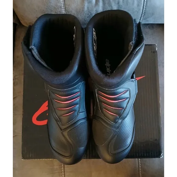 Alpinestars 2441821-10-45 RIDGE V2 WP BK EUR 41 USA 7.5 MOTERCYCLE BOOTS NEW#837