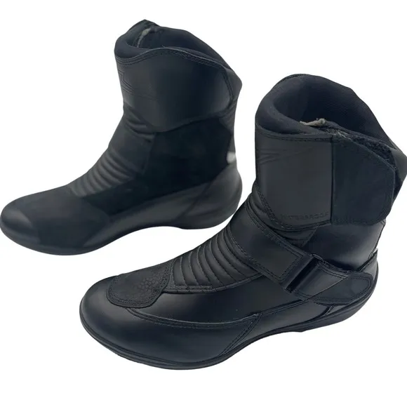 Alpinestars Stella Valencia Waterproof Moto Biker Boots Black, Size 8 US
