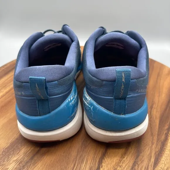 Altra Paradigm 5 Shoes Mens 12 Blue Running Comfort Walking Sneakers Trainers