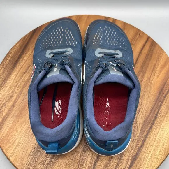 Altra Paradigm 5 Shoes Mens 12 Blue Running Comfort Walking Sneakers Trainers