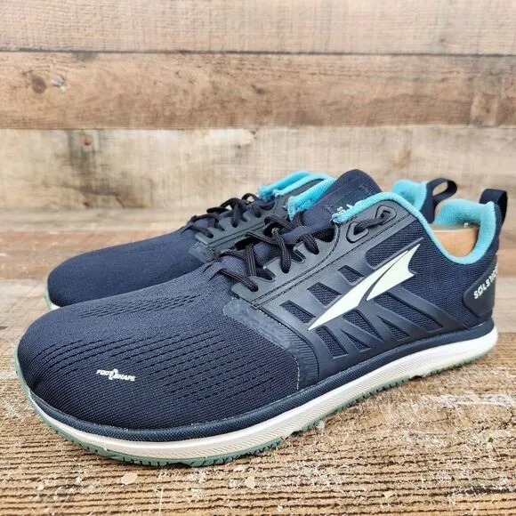 Altra Solstice XT Men's Sz 9.5 Navy  Blue Athletic Running Walking Sneaker Shoes