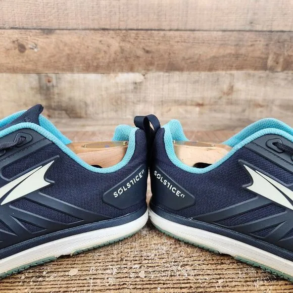 Altra Solstice XT Men's Sz 9.5 Navy  Blue Athletic Running Walking Sneaker Shoes