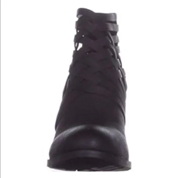 American Rag Womens Varya Closed Toe Ankle Fashion Boots, Black, Size 8.5