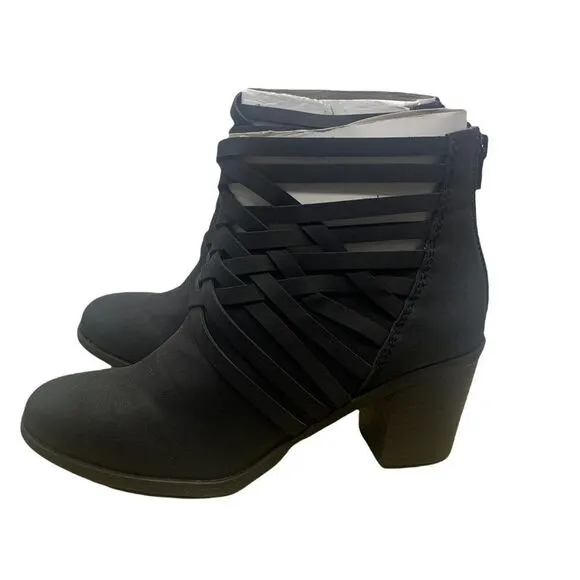 American Rag Womens Varya Closed Toe Ankle Fashion Boots, Black, Size 8.5