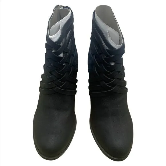 American Rag Womens Varya Closed Toe Ankle Fashion Boots, Black, Size 8.5