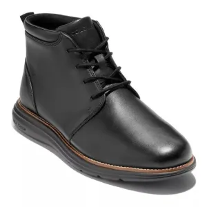 &quot;NEW&quot; Cole Haan Grand ‎ Ultra Men's Leather Black Chukka Boots- Size 7