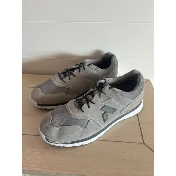 Anodyne Mens No. 50 Sport Diabetic Trainers Running Shoes Size 14W Gray Grey