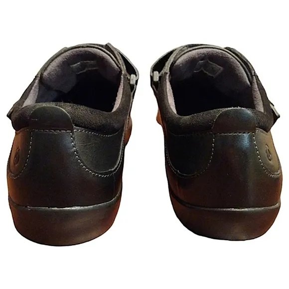 ANODYNE NO. 67 Casual Comfort Shoes, Size 9 Wide, Black Leather,  LIKE NEW! NWOT