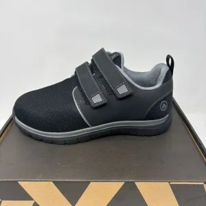 Anodyne Shoes Mens 8.5 Wide Black No. 74 Sport Double Depth Hook‎ &amp; Loop Closure