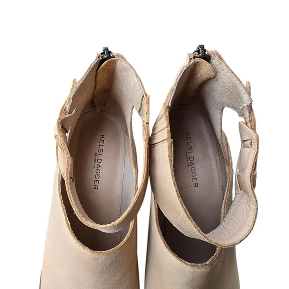 Anthropologie Kelsi Dagger Brooklyn Kadeja Boots, Size 10