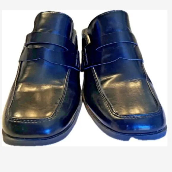 Anthropologie Seychelles Clogs Mules Shoes Kami Womens Size 8.5 Black 3&quot; Heel…