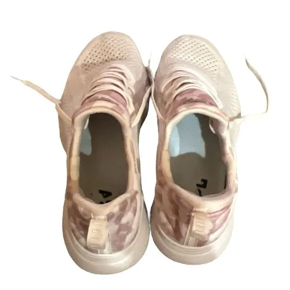 Apl Athletic Propulsion Labs Techloom Trace Beach/almond/leopard Size 8.5