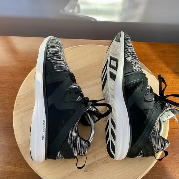 APL Women’s US 10 Athletic Propulsion Labs ASCEND W Sneaker Shoe Black White