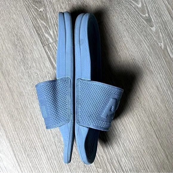 APL ATHLETIC PROPULSION LABS Techloom Slides Knit Blue Beach Shower Sandal 12