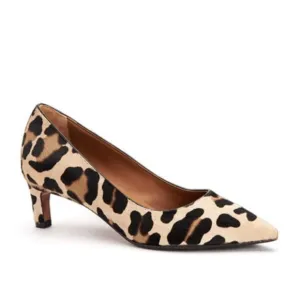 Aquatalia Marianna Pump Fur Suede Kitten Heel Pointed Toe Shoes Women's Size 9