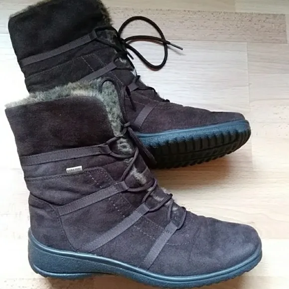 ARA Magaly Waterproof Gore-Tex Faux Fur Boot