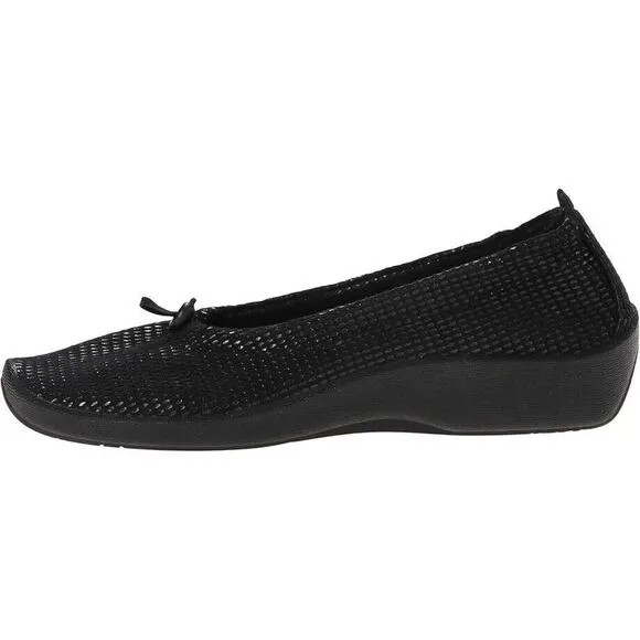 Arcopedico L14 Ballet Flat Women's EU 42 (W 10.5-11) Black Slip On Shoes FZP268