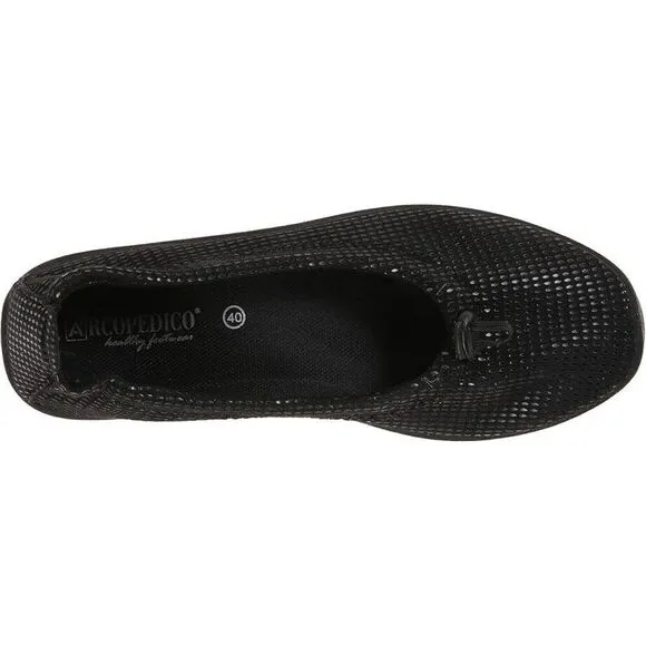 Arcopedico L14 Ballet Flat Women's EU 42 (W 10.5-11) Black Slip On Shoes FZP268