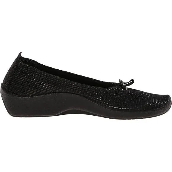 Arcopedico L14 Ballet Flat Women's EU 42 (W 10.5-11) Black Slip On Shoes FZP268