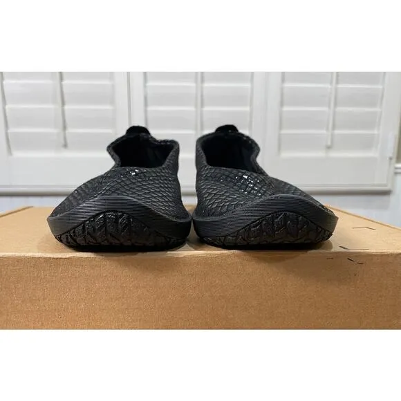 Arcopedico Women's L15 Slip Ons Black Shine Size 7/7.5 US 38 EU NWOB Ballet Flat