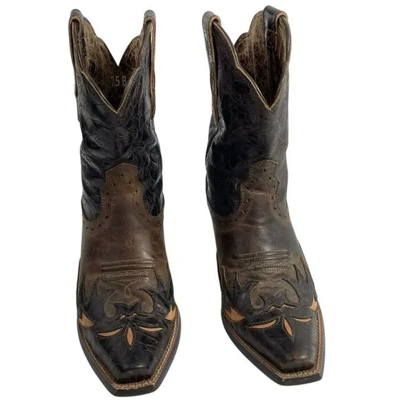 Ariat Dahlia Brown Western Boots Women’s Size 7.5 B