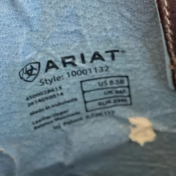 ARIAT PRObaby FAT baby Western Boots