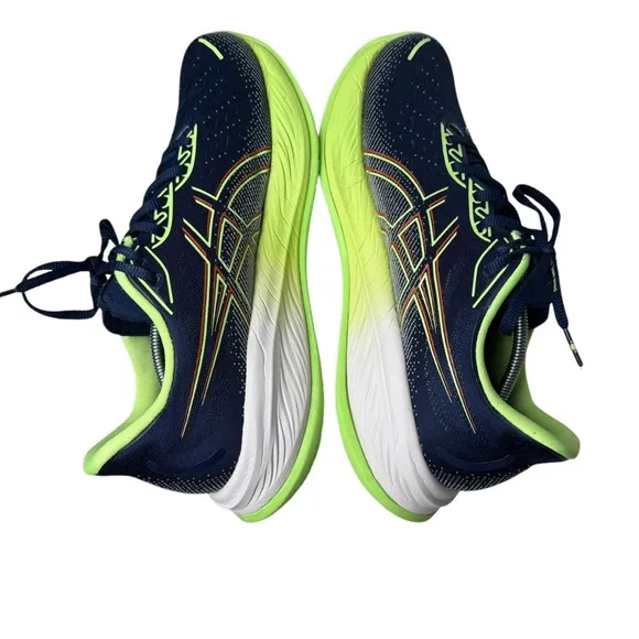 Asics Gel Cumulus 26 Sneakers Limited Edition Mens 10.5 Extra Wide Blue Expanse