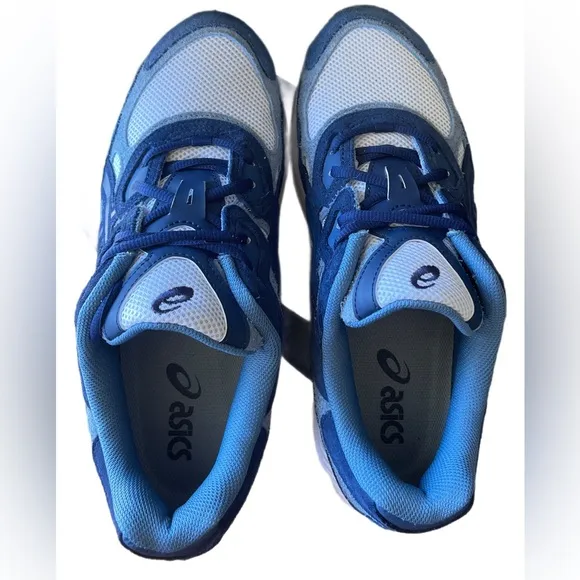 ASICS 🔥GEL-NYC Men’s size 10.5 Dynamic Blue and White Running / Lifestyle Shoes