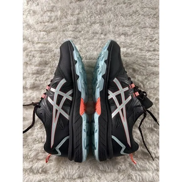 ASICS GEL-VENTURE 8 Black Orange Sneakers Walking Running Shoes Women’s 11 Wide