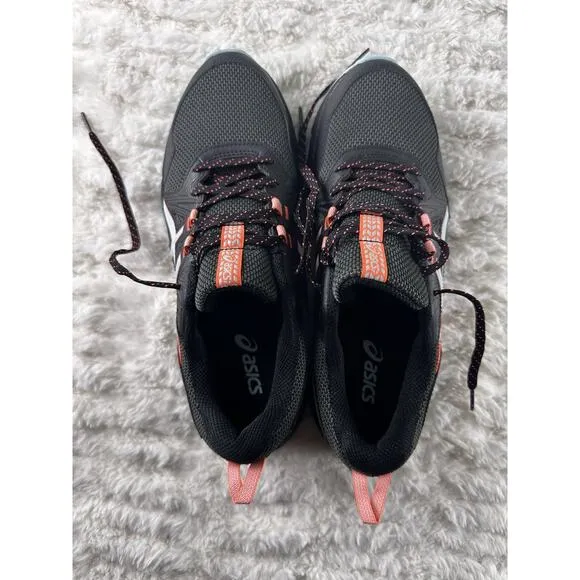 ASICS GEL-VENTURE 8 Black Orange Sneakers Walking Running Shoes Women’s 11 Wide