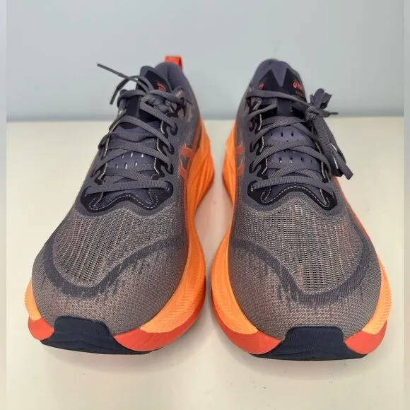 ASICS Superblast FF Turbo  Men’s Size 12 Grey Orange Running Shoes