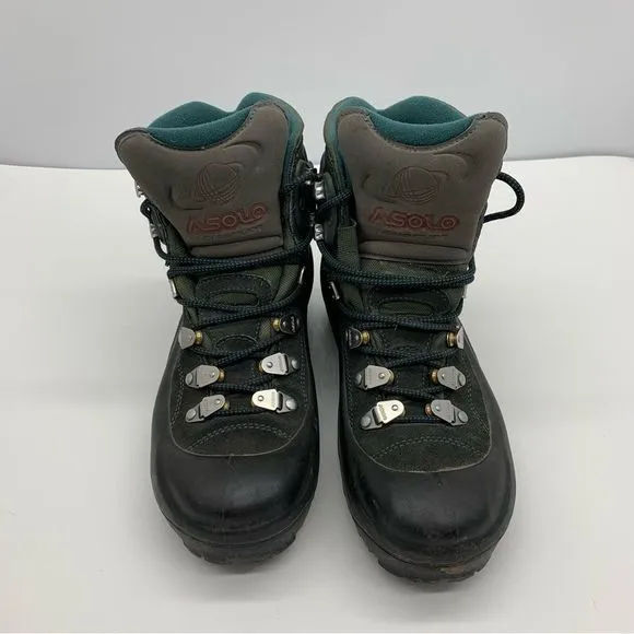 Asolo Globaline Longitude Womens 6.5 Hiking Mountaineering Backpacking Boots