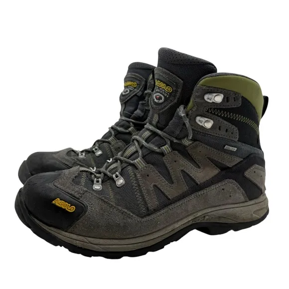 Asolo Neutron Mens 9.5 Gore-Tex Hiking Boots Shoes Ankle Mountaineer Trekking