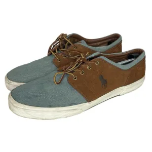 B1 Mens Polo Ralph Lauren Faxon Low Chambray Fashion Sneaker 15