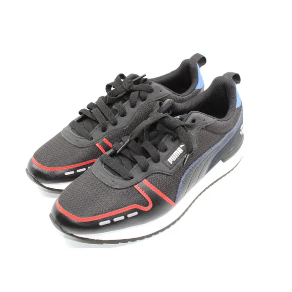 B6 Auth PUMA BMW Black Red Blue MMS R78 Driving M SPORT Race Shoes Sz 11.5
