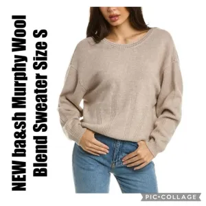 ba&amp;sh Murphy Wool Blend Sweater Size S