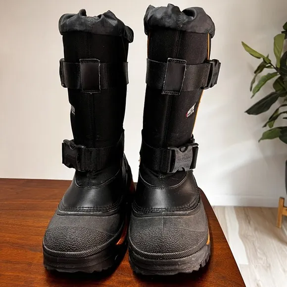 BAFFIN Boots Wolf Mens 11 Winter Snow Extreme Cold Waterproof Insulated Black