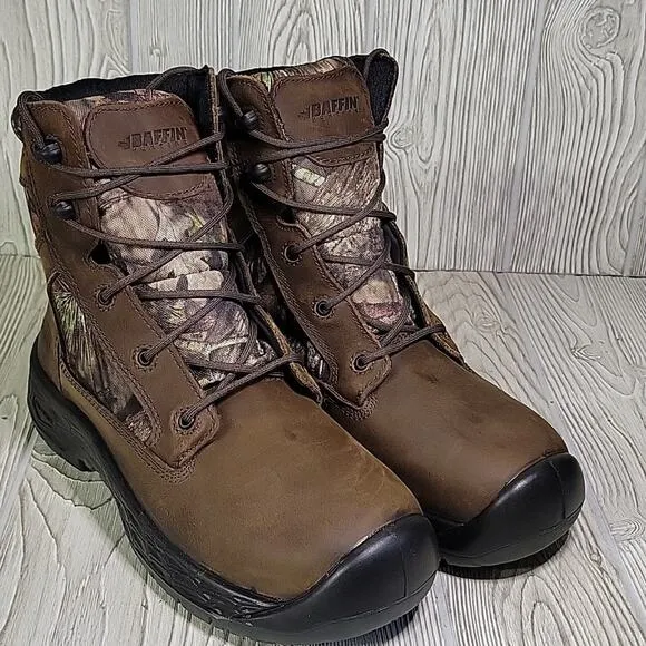 Baffin Pacer Mossy Oak Hunting Boots Mens Size 10.5 NEW