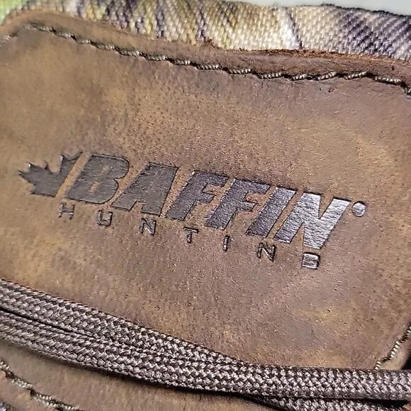 Baffin Pacer Mossy Oak Hunting Boots Mens Size 10.5 NEW