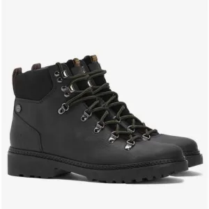Barbor Black Belgrave Waterproof Leather Hiking Boots New No Box Size 7