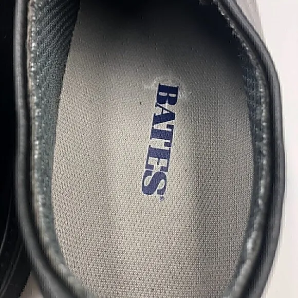 Bates Men's Unworn Black Lace Up Oxfords Shoes Non Marking Vibram Size 13C