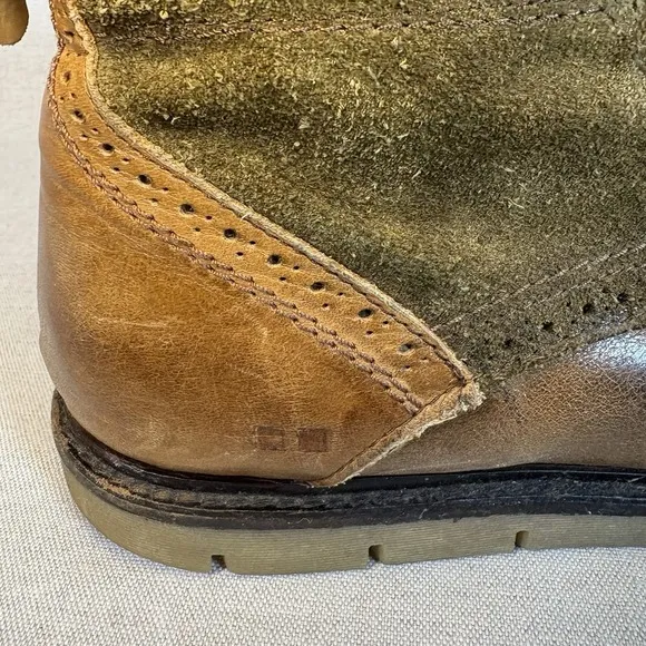 Bed Stu Capacity Light Weight Rustic Ankle Mens Chukka Boots Leather Suede Sz 12