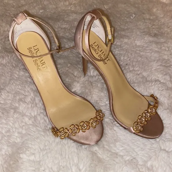 Bella Belle Mariee Wedding/Evening Pink Shoes
